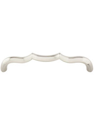 Trellis Cabinet Pull - 5 inch Center-to-Center in Polished Nickel.